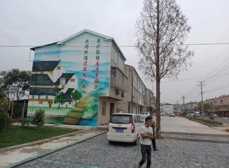 长葛墙绘的制作流程