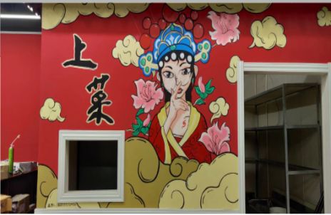 长葛墙体彩绘的发展和应用