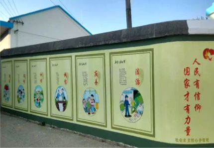 长葛文化墙施工攻略