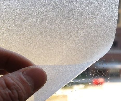 长葛玻璃门外面粘广告用什么材料好？